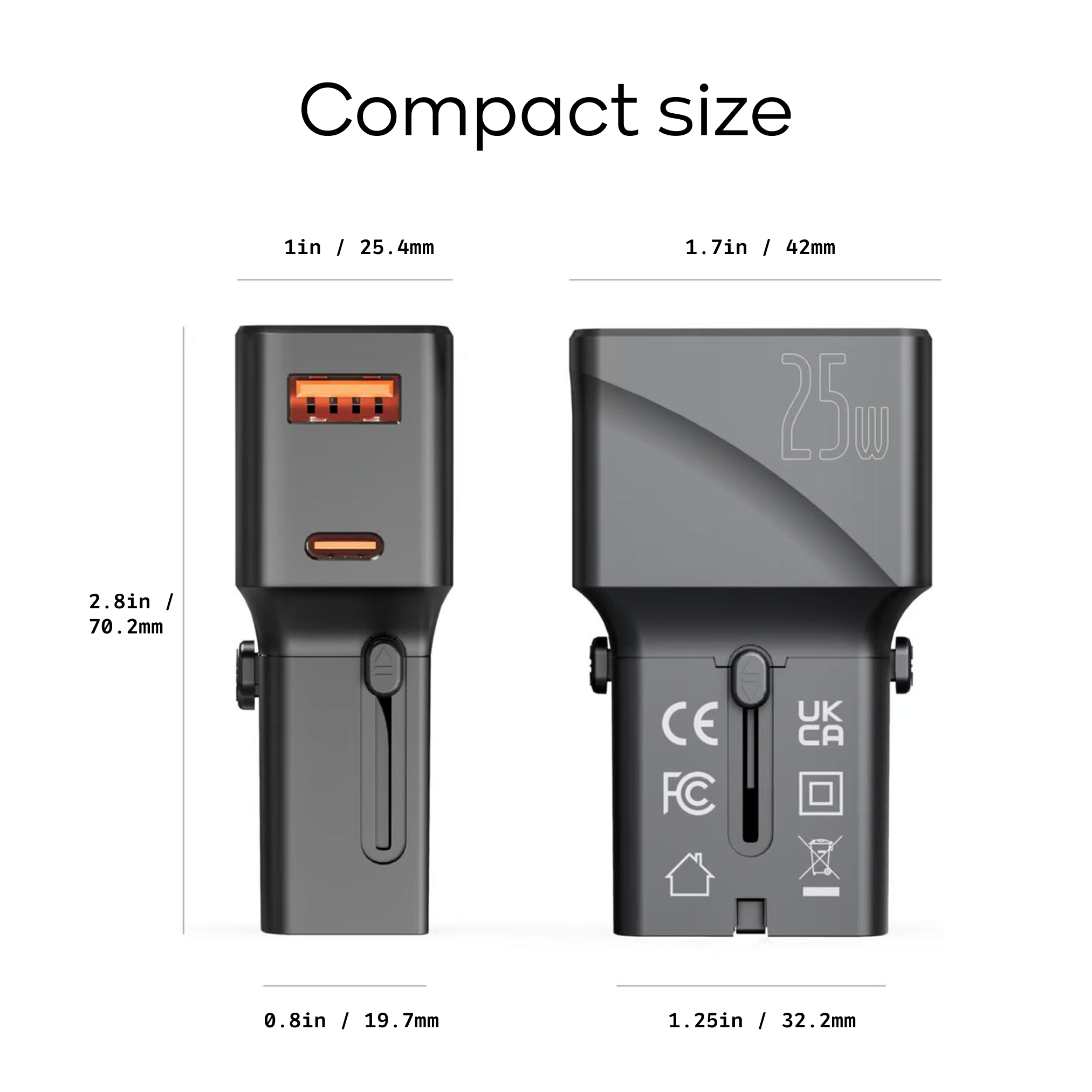 25w International Charger